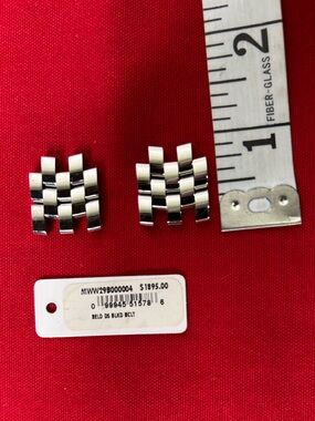 Michele Belmore Watch Links ONLY MWW29B000004 Sterling Silver Extra